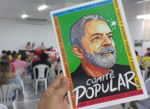 Comitês Populares são lançados em Natal pelos Movimentos da Frente Brasil Popular.