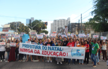 NATAL/RN: Sem proposta da Prefeitura, educadores de Natal renovam agenda de luta