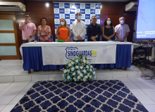 A CUT participou da solenidade de posse da nova Diretoria do SINDGUARDAS-RN.