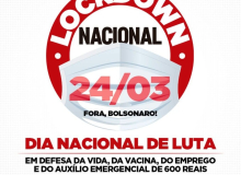 Em luto, CUT suspende live "Lockdown pela Vida" programada para o dia 24