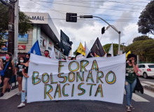Natal saiu às ruas por igualdade racial e Contra o governo Bolsonaro.