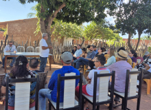 Comitiva formada por Universidades e Técnicos realizam escuta em Serra do Mel(RN)