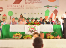 Democracia, Agricultura e Produção Sustentável no 7º Congresso estadual da FETRAF-RN