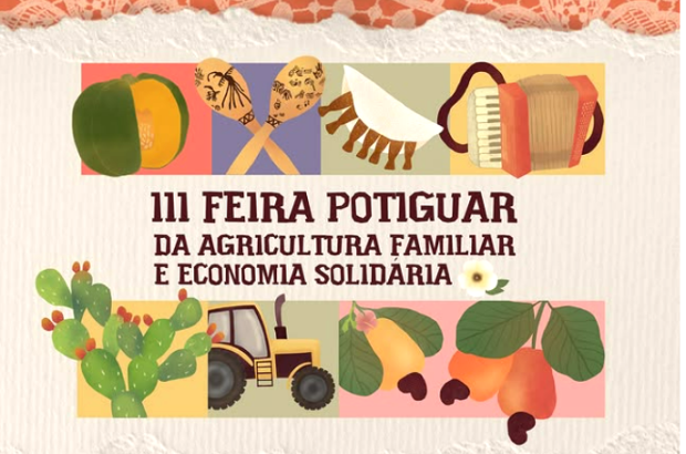 III Feira Potiguar da Agricultura Familiar  acontece de 5 a 8 de Novembro, em Natal
