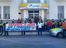 Trabalhadores dos Correios constroem greve contra acordo coletivo de Bolsonaro