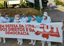 Confira como foi o '' Dia Nacional de Mobilização pelo Fora Bolsonaro '' em Natal