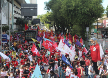 Em Natal, ato reúne 8 mil pessoas. Outras cinco cidades também tiveram manifestação